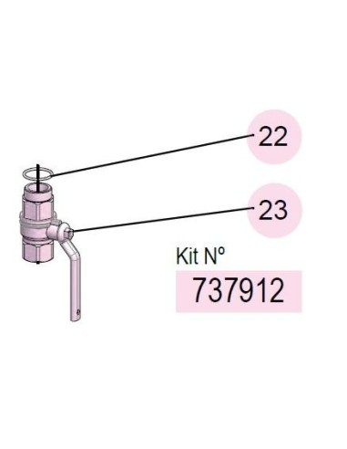 KIT VÁLVULA DE BOLA DRAINER 70