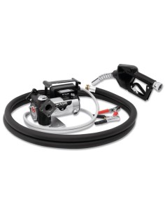 PAQUETE PORTÁTIL DE BOMBA ELÉCTRICA SERIE POLUX 12 V DC PARA DIÉSEL CON BOQUEREL AUTOMÁTICO, 60 L/MIN