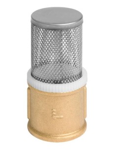 FILTRO PARA MANGUERA DE SUCCIÓN EN LATÓN, 1 BSP (H)