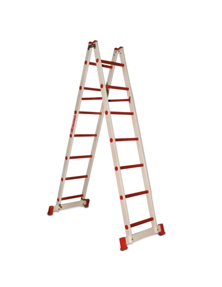 2TFVT | Escalera de doble subida de fibra de vidrio
