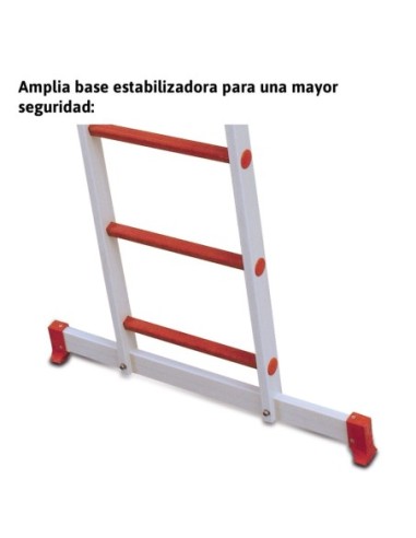 2TFVT | Escalera de doble subida de fibra de vidrio