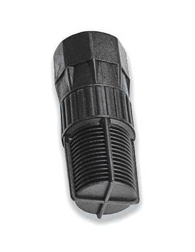 VÁLVULA PIE EN TERMOPLÁSTICO CON FILTRO PARA TUBO DE SUCCIÓN, 1 BSP (H)