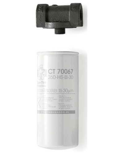 FILTRO HIDROABSORVENTE PARA FLUIDO DIESEL, 110 L/MIN, 1 BSP (H)