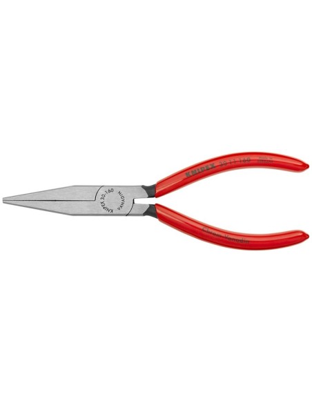 Alicate de boca larga recubiertos de plástico negro atramentado 160 mm (cartulina autoservicio/blíster) KNIPEX 30 11 160 SB