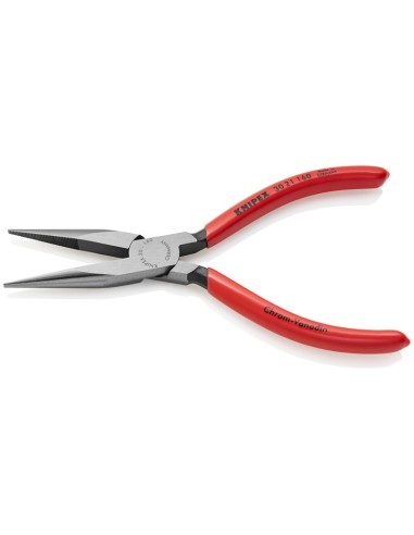 Alicate de boca larga recubiertos de plástico negro atramentado 160 mm KNIPEX 30 21 160