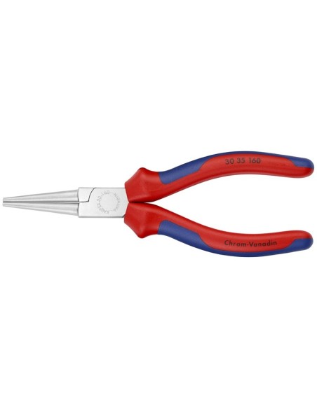 Alicate de boca larga con fundas multicomponentes cromado 160 mm KNIPEX 30 35 160