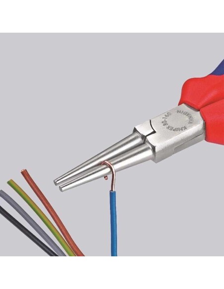 Alicate de boca larga con fundas multicomponentes cromado 160 mm KNIPEX 30 35 160