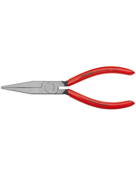 Alicate de boca larga recubiertos de plástico negro atramentado 160 mm KNIPEX 30 11 160