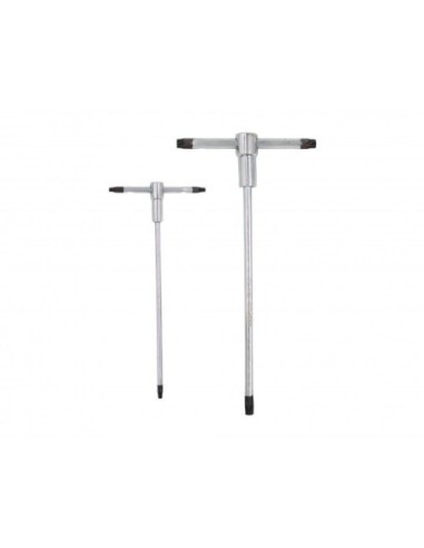 LLAVE EN T CON TRES EXTREMIDADES MACHO TORX T20