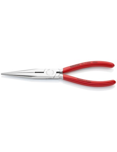 Alicate de montaje (alicate de boca cigüeña) recubiertos de plástico cromado 200 mm KNIPEX 26 13 200