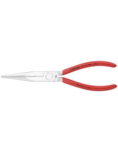 Alicate de montaje (alicate de boca cigüeña) recubiertos de plástico cromado 200 mm KNIPEX 26 13 200
