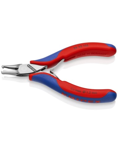 Alicate de montaje para electrónica con fundas multicomponentes 125 mm KNIPEX 36 22 125