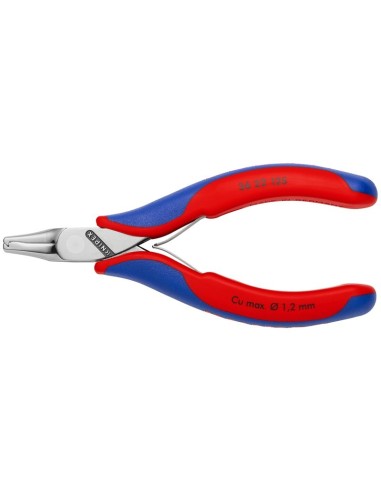 Alicate de montaje para electrónica con fundas multicomponentes 125 mm KNIPEX 36 22 125