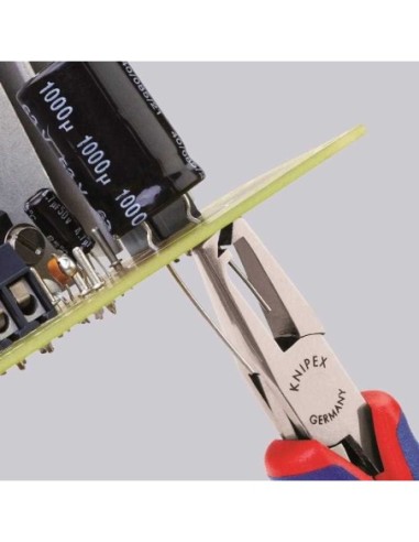 Alicate de montaje para electrónica con fundas multicomponentes 125 mm KNIPEX 36 22 125
