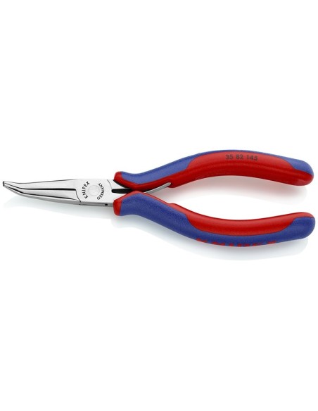 Alicate de montaje para electrónica con fundas multicomponentes 145 mm KNIPEX 35 82 145