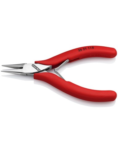 Alicate de montaje para electrónica recubiertos de plástico antideslizante 115 mm KNIPEX 35 21 115