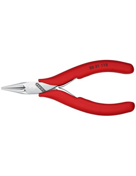 Alicate de montaje para electrónica recubiertos de plástico antideslizante 115 mm KNIPEX 35 31 115