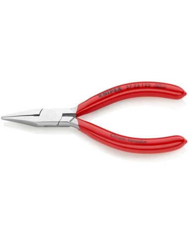 Alicate de presión para mecánica de precisión recubiertos de plástico cromado 125 mm KNIPEX 37 23 125