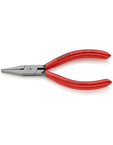 Alicate de presión para mecánica de precisión recubiertos de plástico negro atramentado 125 mm KNIPEX 37 11 125