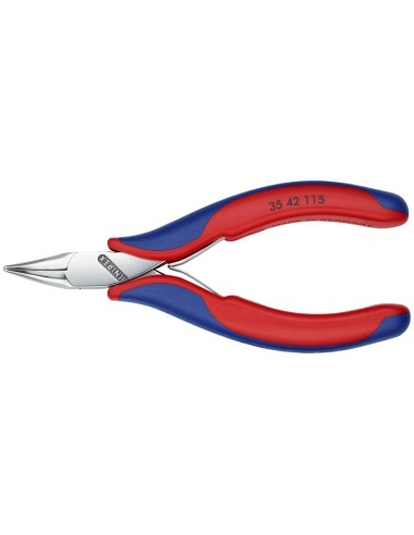 Alicate de montaje para electrónica con fundas multicomponentes 115 mm KNIPEX 35 42 115