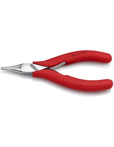 Alicate de montaje para electrónica recubiertos de plástico antideslizante 115 mm KNIPEX 35 11 115