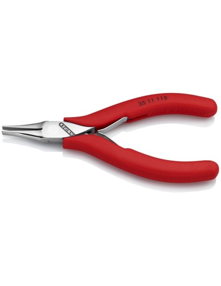 Alicate de montaje para electrónica recubiertos de plástico antideslizante 115 mm KNIPEX 35 11 115