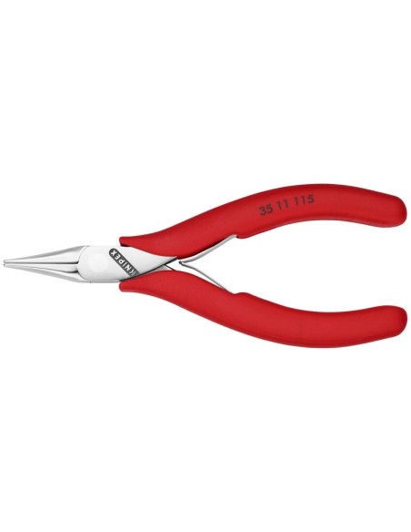 Alicate de montaje para electrónica recubiertos de plástico antideslizante 115 mm KNIPEX 35 11 115