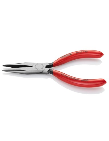 Alicate de boca larga recubiertos de plástico negro atramentado 140 mm (cartulina autoservicio/blíster) KNIPEX 30 21 140 SB