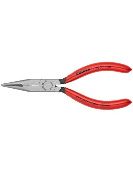 Alicate de boca larga recubiertos de plástico negro atramentado 140 mm (cartulina autoservicio/blíster) KNIPEX 30 21 140 SB