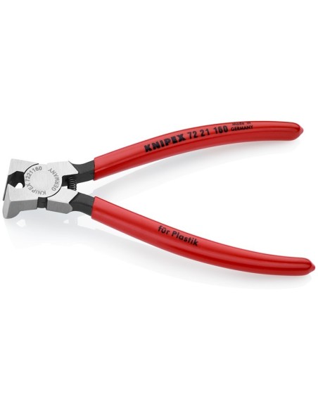 Alicate de corte diagonal para plásticos recubiertos de plástico 160 mm KNIPEX 72 21 160