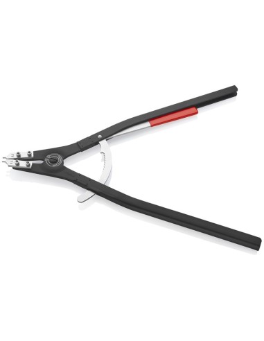 Alicate para arandelas para arandelas exteriores de ejes recubierto de pintura pulverizada, negro 560 mm KNIPEX 46 10 A5