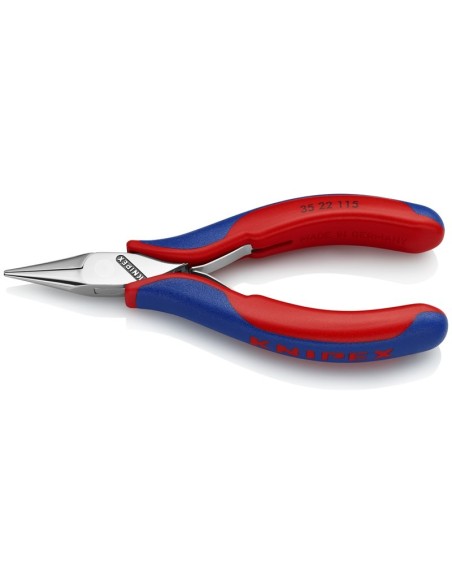 Alicate de montaje para electrónica con fundas multicomponentes 115 mm KNIPEX 35 22 115
