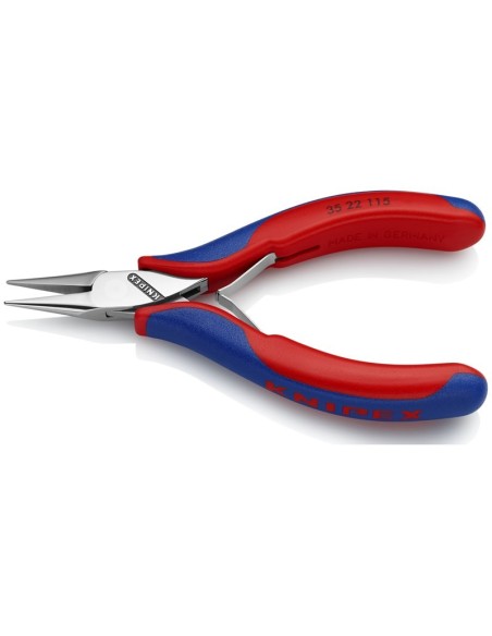 Alicate de montaje para electrónica con fundas multicomponentes 115 mm KNIPEX 35 22 115