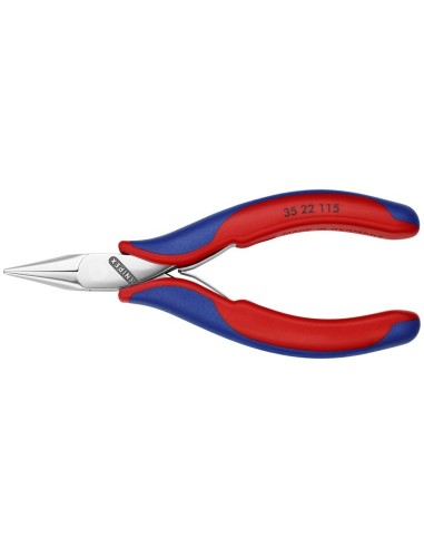 Alicate de montaje para electrónica con fundas multicomponentes 115 mm KNIPEX 35 22 115