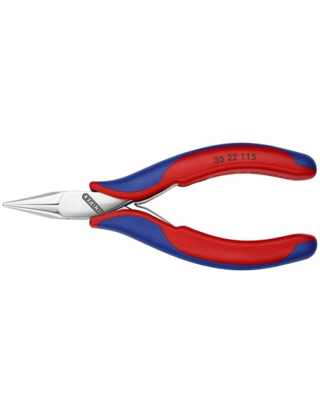 Alicate de montaje para electrónica con fundas multicomponentes 115 mm KNIPEX 35 22 115