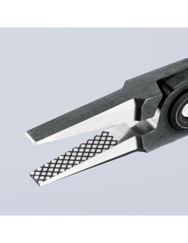Alicate de precisión de montaje para electrónica con fundas multicomponentes bruñido 130 mm KNIPEX 34 42 130