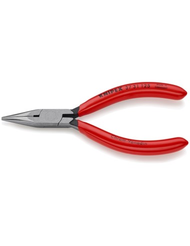 Alicate de presión para mecánica de precisión recubiertos de plástico negro atramentado 125 mm KNIPEX 37 31 125