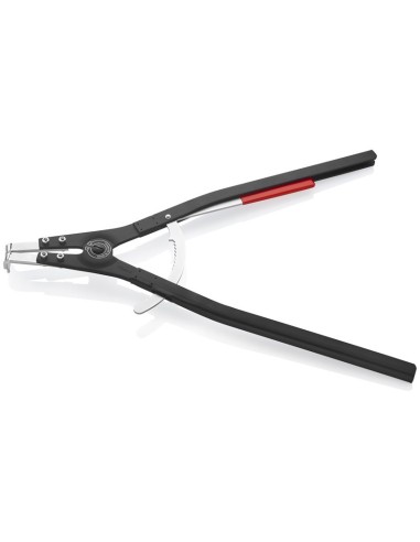 Alicate para arandelas para arandelas exteriores de ejes recubierto de pintura pulverizada, negro 580 mm KNIPEX 46 20 A61