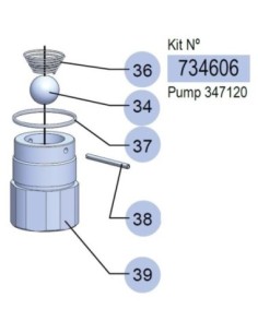 KIT VÁLVULA DE PIE 5,1/HD-L