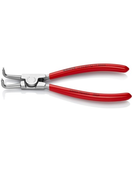 Alicate para arandelas para arandelas exteriores de ejes recubiertos de plástico cromado 170 mm KNIPEX 46 23 A21
