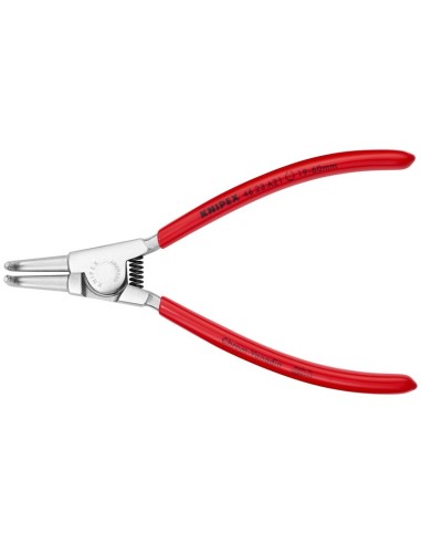 Alicate para arandelas para arandelas exteriores de ejes recubiertos de plástico cromado 170 mm KNIPEX 46 23 A21