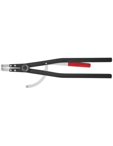 Alicate para arandelas para arandelas interiores en taladros recubierto de pintura pulverizada, negro 600 mm KNIPEX 44 20 J61