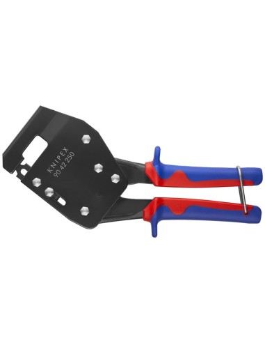 Alicate para ensamblar perfiles con fundas multicomponentes bruñido 250 mm KNIPEX 90 42 250