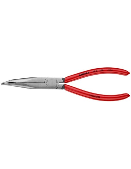 Alicate para mecánicos recubiertos de plástico negro atramentado 200 mm KNIPEX 38 21 200