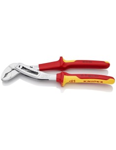 Alligator Tenaza de agarre aislados con fundas multicomponentes, según norma VDE cromado 250 mm KNIPEX 88 06 250