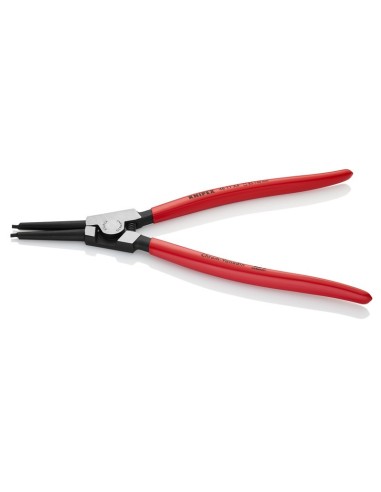 Alicate para arandelas para arandelas exteriores de ejes recubiertos de plástico negro atramentado 320 mm (cartulina autoservic