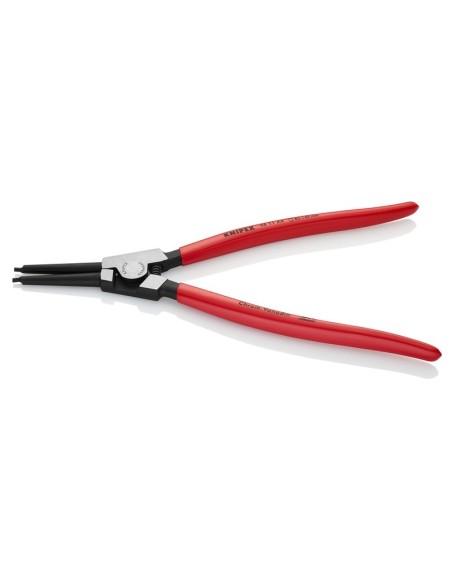 Alicate para arandelas para arandelas exteriores de ejes recubiertos de plástico negro atramentado 320 mm (cartulina autoservic