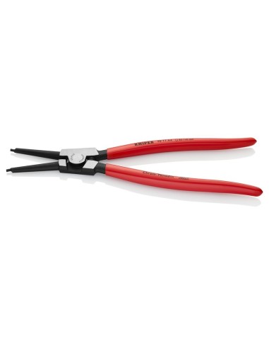 Alicate para arandelas para arandelas exteriores de ejes recubiertos de plástico negro atramentado 320 mm (cartulina autoservic