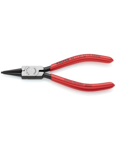 Alicate para arandelas para arandelas interiores en taladros recubiertos de plástico negro atramentado 140 mm (cartulina autose