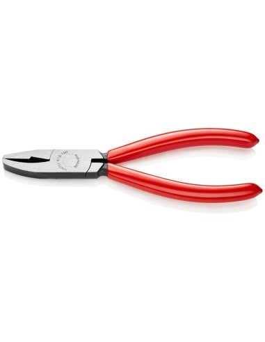 Alicate para partir vidrio recubiertos de plástico negro atramentado 160 mm KNIPEX 91 51 160